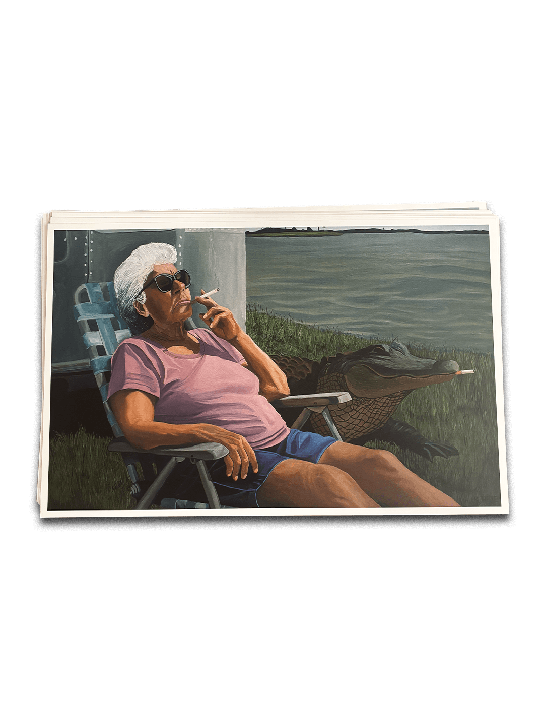 “Barb” Print